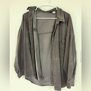 H&M grey corduroy jacket